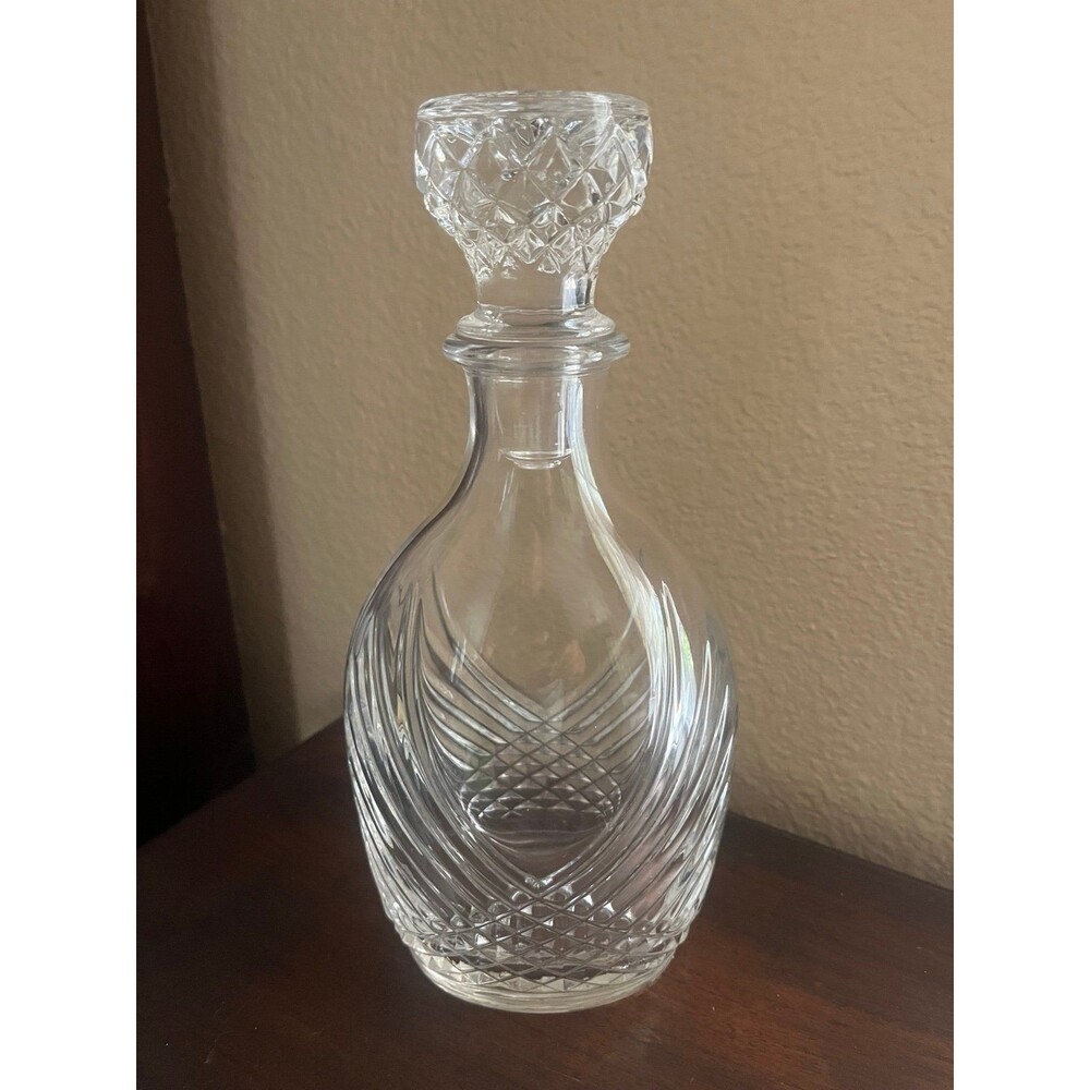 Vintage Crystal Lead D’arques Cognac Decanter